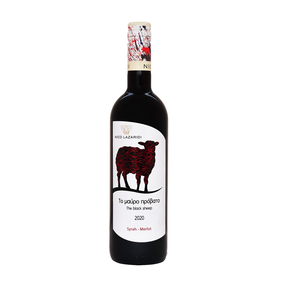 A bottle of Black Sheep 2020 Red