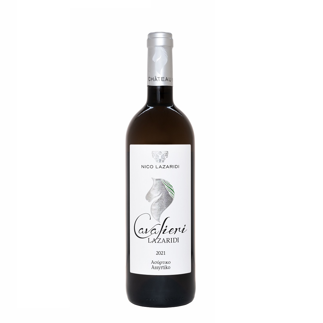 a bottle of CAVALIERI LAZARIDI white 2021