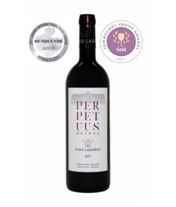 Perpetuus Red 2017 awarded at Mundus Vini and Sommellier's Awards